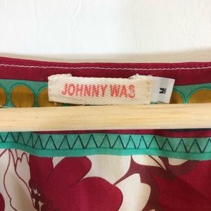 Johnny Was Tops - Johnny Was Silk Top Size M Boho Print Johnny Was Tops - Johnny Was Silk Top Size M Boho Print